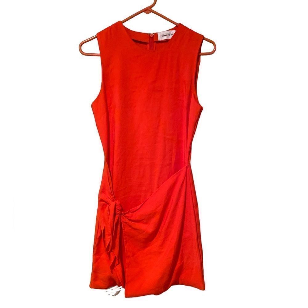 Line + Dot Wrap Dress Sleeveless Size XSmall